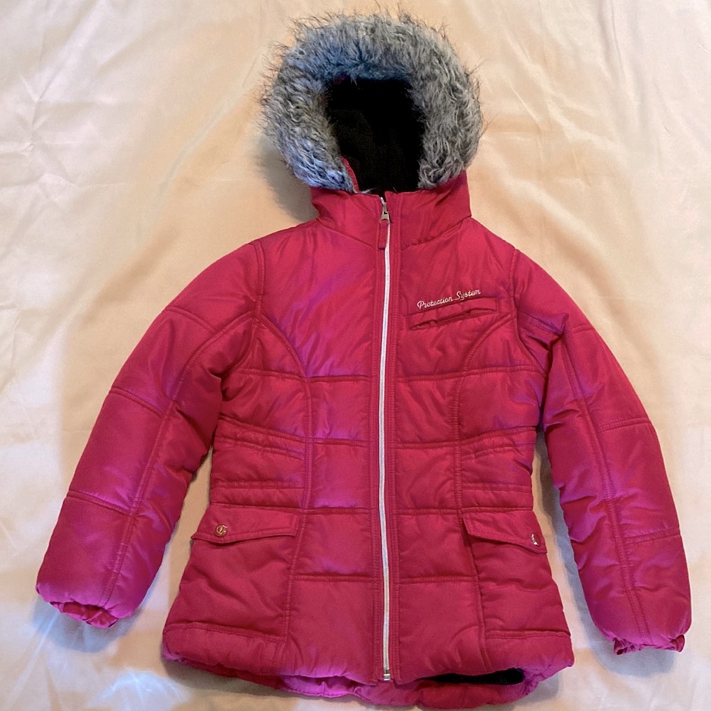 Little Girl’s Protection System Pink Jacket 7/8